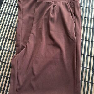 Pink Maxi Pencil Pantsuit for Casual Elegance